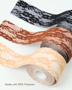 Lace boob tape